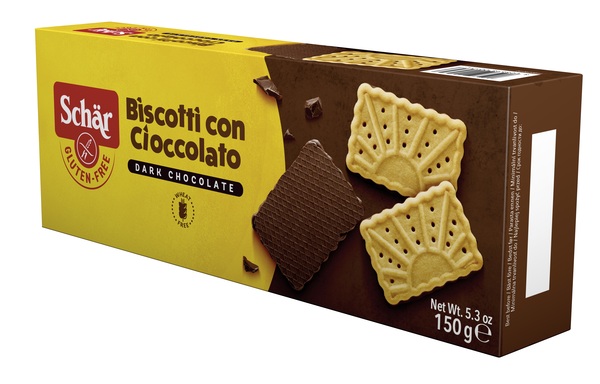 SCHAR BISCOTTO CON CIOCCOLATO DARK CHOCOLATE 150 G - Farmacia Mastrangelo 