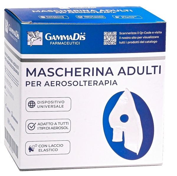 MASCHERINA IN PLASTICA UNIVERESALE AEROSOL GAMMADIS - Farmacia Mastrangelo 