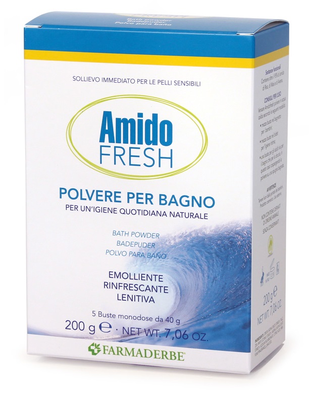 AMIDO FRESH POLVERE BAGNO 5 BUSTINE - Farmacia Mastrangelo 