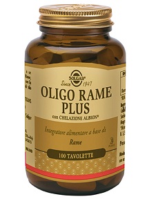 OLIGO RAME PLUS 100 TAVOLETTE - Farmacia Mastrangelo 