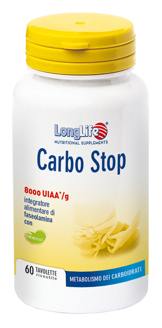 LONGLIFE CARBO STOP 60 TAVOLETTE - Farmacia Mastrangelo 