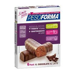 PESOFORMA BARRETTA CIOCCOLATO LATTE 12 X 31 G - Farmacia Mastrangelo 