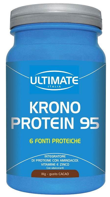 ULTIMATE KRONO PROTEIN 95 CACAO 1 KG - Farmacia Mastrangelo 