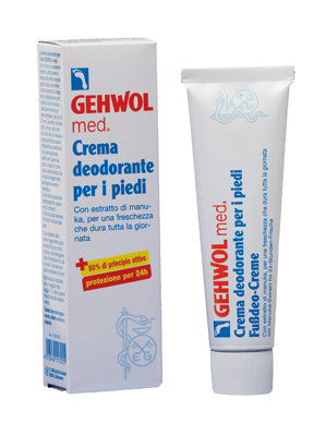 GEHWOL MED CREMA DEODORANTE PER I PIEDI 75 ML - Farmacia Mastrangelo 