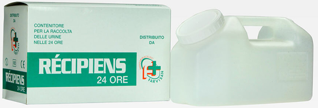 CONTENITORE PER URINA NELLE 24H - Farmacia Mastrangelo 