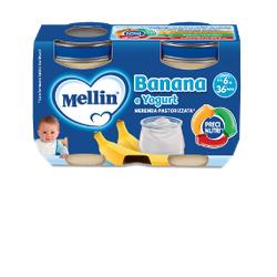 MELLIN MERENDA YOGURT BANANA 2X120 G - Farmacia Mastrangelo 
