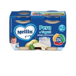 MELLIN MERENDA YOGURT PERA 2X120 G - Farmacia Mastrangelo 