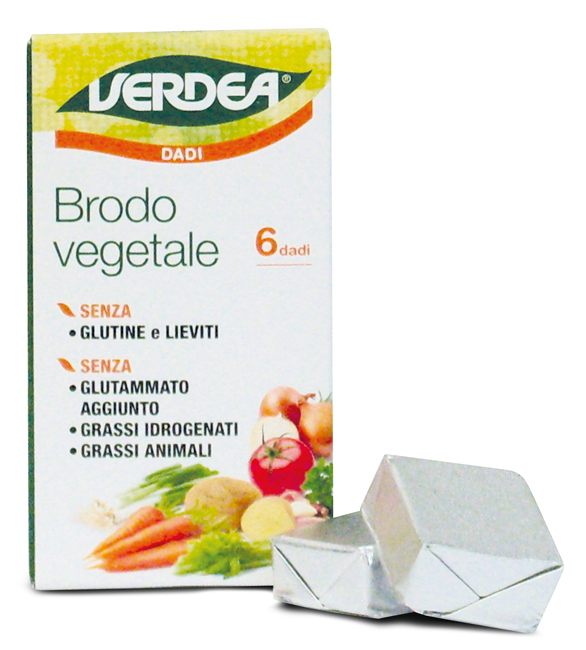 VERDEA BRODO 6 CUBETTI 10 G - Farmacia Mastrangelo 