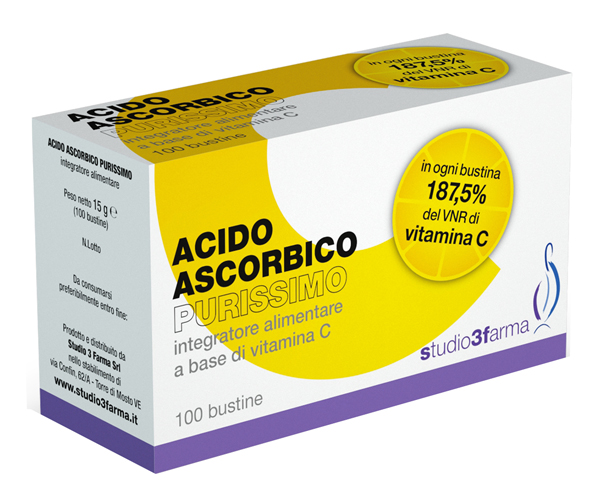 ACIDO ASCORBICO 100 BUSTINE - Farmacia Mastrangelo 