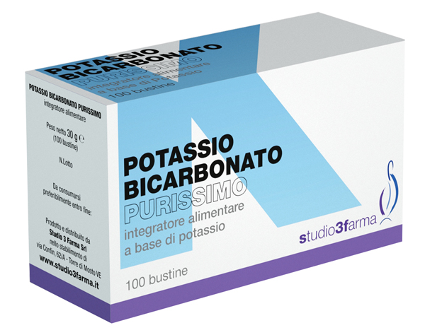 POTASSIO BICARBONATO 100 BUSTINE - Farmacia Mastrangelo 