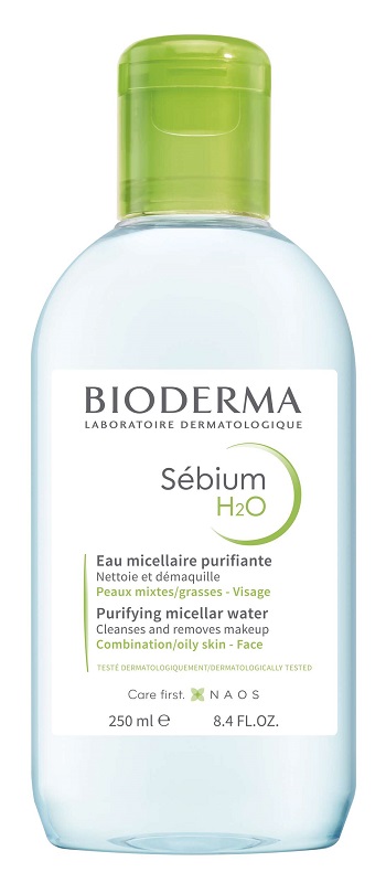 SEBIUM H2O ACQUA MICELLARE DETERGENTE PURIFICANTE 250 ML - Farmacia Mastrangelo 