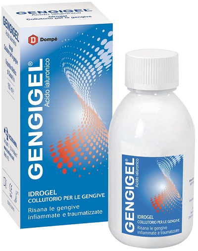 COLLUTORIO PER GENGIVE GENGIGEL IDROGEL FLACONE 150 ML - Farmacia Mastrangelo 