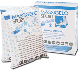 GHIACCIO ISTANTANEO MASSIGELO SPORT PACK 2 BUSTE - Farmacia Mastrangelo 