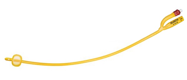 CATETERE FOLEY A MEDIA PERMANENZA  RUSCH GOLD PLUS A 2 VIE IN SILKOLATEX LATTICE-SILICONE PER ADULTO CH22 LUNGHEZZA 40 CM PUNTA CILINDRICA A 2 FORI PALLONCINO 30-50 ML 1 PEZZO - Farmacia Mastrangelo 