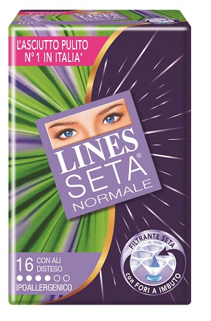 LINES SETA NORMALE CON ALI X 16 - Farmacia Mastrangelo 