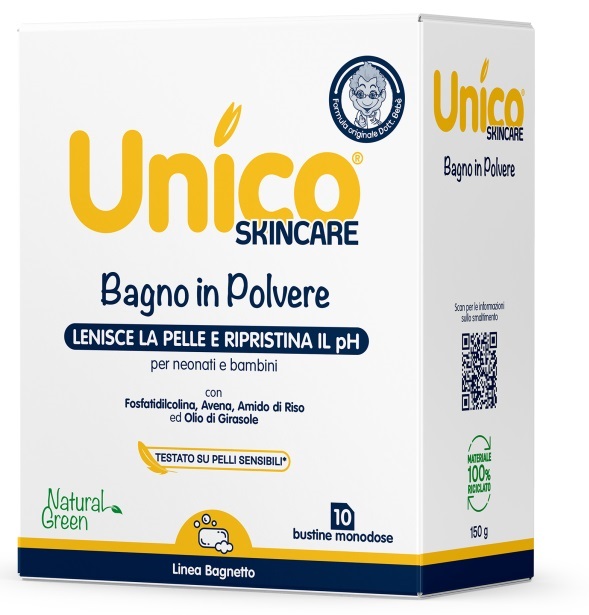 UNICO BAGNO NEON BAMBINI 10 BUSTINE 15 G - Farmacia Mastrangelo 