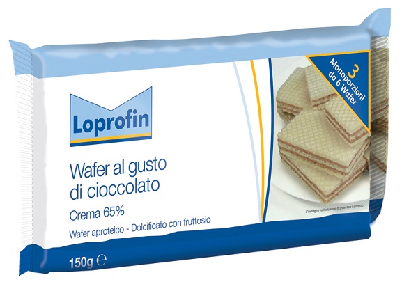 LOPROFIN WAFER CIOCCOLATO 150 G - Farmacia Mastrangelo 