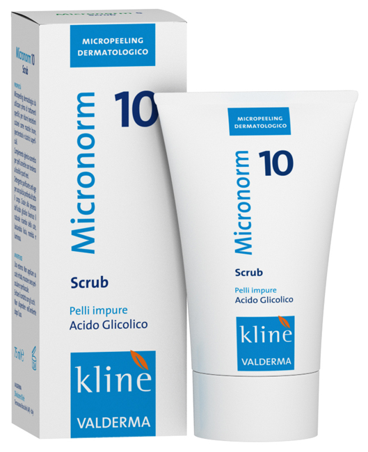 MICRONORM SCRUB 10 PEELING 75 ML - Farmacia Mastrangelo 