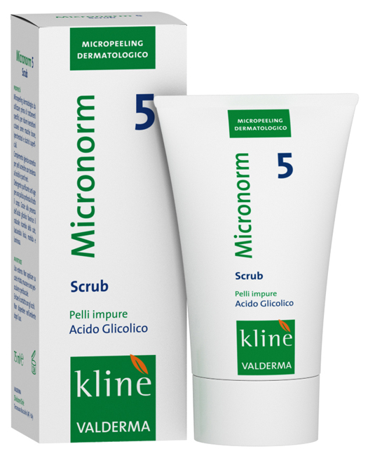 MICRONORM SCRUB 5 PEELING 75 ML - Farmacia Mastrangelo 