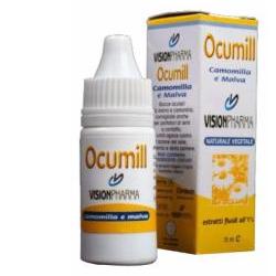 SOLUZIONE LUBRIFICANTE OCUMILL CAMOMILLA MALVA 15 ML - Farmacia Mastrangelo 