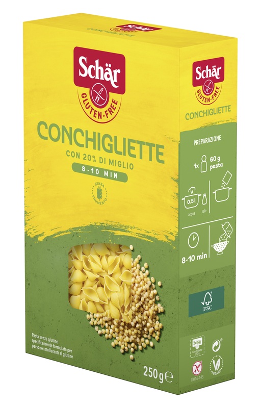 SCHAR CONCHIGLIETTE 250 G - Farmacia Mastrangelo 