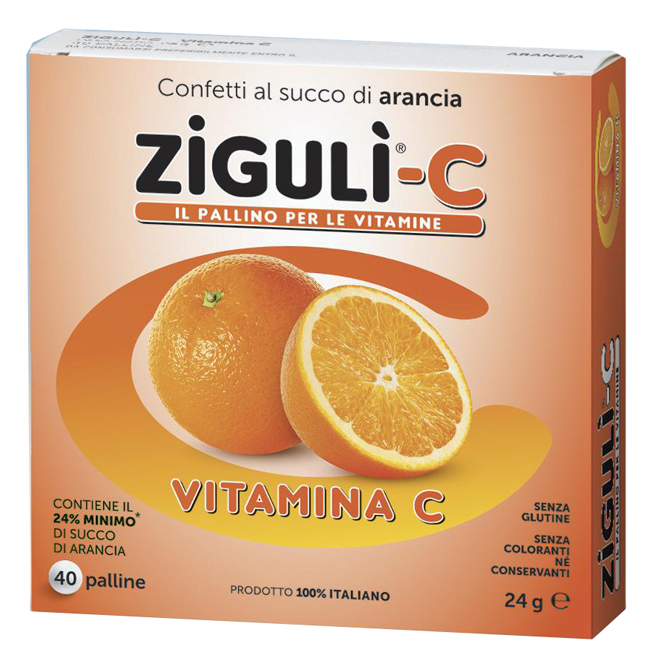 ZIGULI C ARANCIA 40 CONFETTI 24 G - Farmacia Mastrangelo 