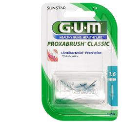 GUM PROXABRUSH CLASSIC 614 SCOVOLINO INTERDENTALE 8 PEZZI - Farmacia Mastrangelo 