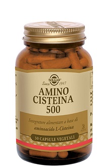 AMINO CISTEINA 500 30 CAPSULE VEGETALI - Farmacia Mastrangelo 