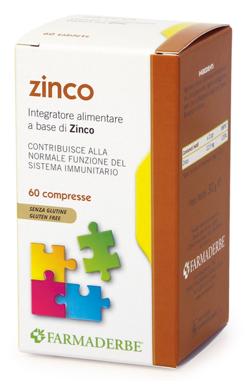 ZINCO 60 COMPRESSE - Farmacia Mastrangelo 