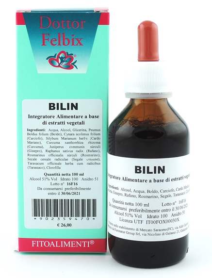 BILIN GOCCE 100 ML - Farmacia Mastrangelo 