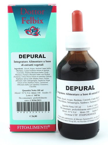 DEPURAL GOCCE 100 ML - Farmacia Mastrangelo 
