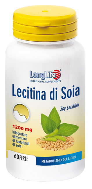 LONGLIFE LECITINA SOIA 60 PERLE DI GELATINA DA 1,7 G - Farmacia Mastrangelo 