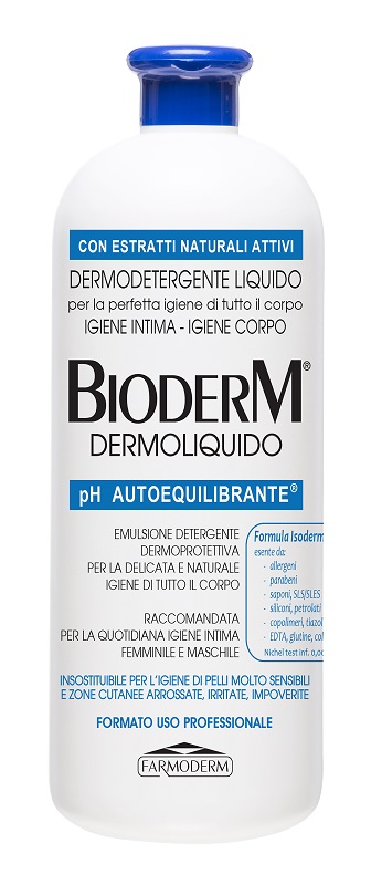 BIODERM DERMOLIQUIDO PH AUTOEQUILIBRANTE 1000 ML - Farmacia Mastrangelo 