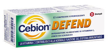 CEBION DEFEND 12 COMPRESSE EFFERVESCENTI - Farmacia Mastrangelo 