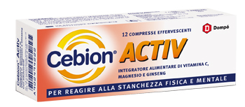CEBION ACTIV 12 COMPRESSE EFFERVESCENTI - Farmacia Mastrangelo 