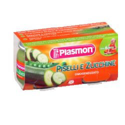 PLASMON OMOGENEIZZATO PISELLI ZUCCHINE 80 G X 2 PEZZI - Farmacia Mastrangelo 