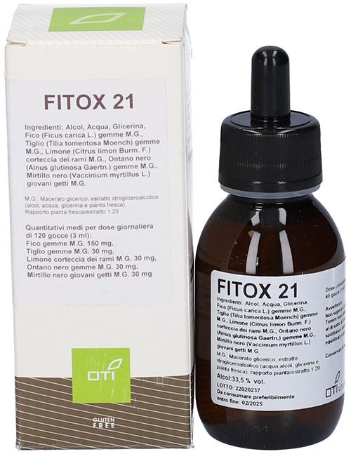 FITOX 21 GOCCE 100ML - Farmacia Mastrangelo 