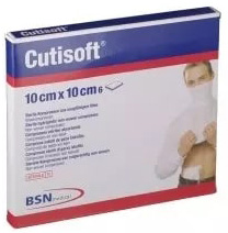 GARZA IDROFILA COMPRESSA CUTISOFT TESSUTO NON TESSUTO 10X10 CM 6 PEZZI - Farmacia Mastrangelo 