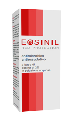 EOSINIL RED PROTECTION LOZIONE A BASE DI EOSINA AL 2% IN SOLUZIONE ACQUOSA 50 ML ANTIMICROBICO ANTIESSUDATIVO - Farmacia Mastrangelo 