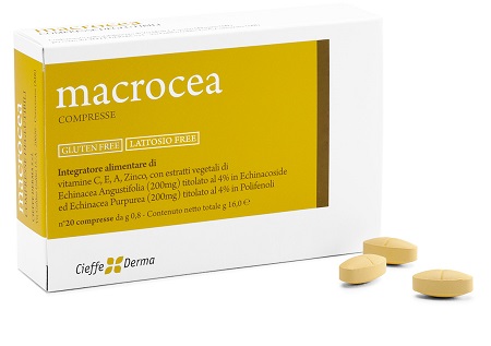 MACROCEA 20 COMPRESSE DEGLUTIBILI - Farmacia Mastrangelo 