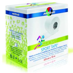 NASTRO AUTOADESIVO ANELASTICO PER FASCIATURE DI SOSTEGNO E TAPING MASTER-AID SPORT 3,8X10 - Farmacia Mastrangelo 