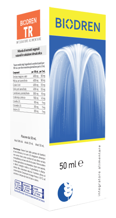 BIODREN TR 50 ML SOLUZIONE IDROALCOLICA - Farmacia Mastrangelo 