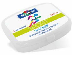 PROTEZIONE TALLONE VESCICHE E ABRASIONI MASTER-AID SPORT WALKER 5X5 5 PEZZI - Farmacia Mastrangelo 