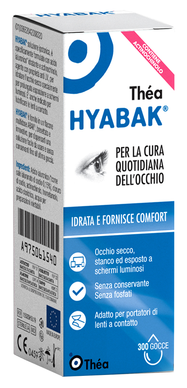 HYABAK SOLUZIONE OFTALMICA 10 ML - Farmacia Mastrangelo 