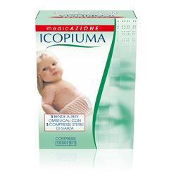 ICOPIUMA BENDA A COMPRESSIONE FISIOLOGICA RETE OMBELICALE CON GARZE STERILI 1 PEZZO - Farmacia Mastrangelo 