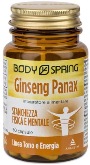BODY SPRING GINSENG 50 CAPSULE - Farmacia Mastrangelo 
