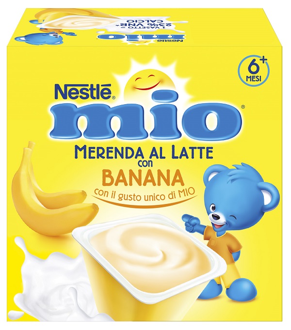 MIO MERENDA BANANA 4 X 100 G - Farmacia Mastrangelo 