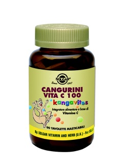 CANGURINI VITAMINA C 100 COMPRESSE MASTICABILI - Farmacia Mastrangelo 