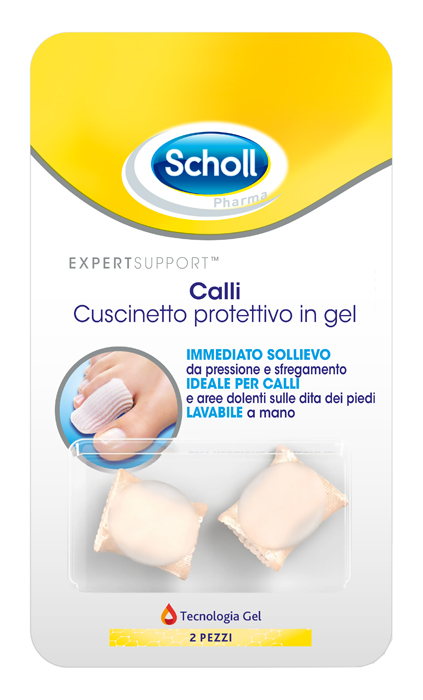 CUSCINETTI PROTETTIVI PER PIEDI CALLI SCHOLL GELACTIV 2 PEZZI - Farmacia Mastrangelo 