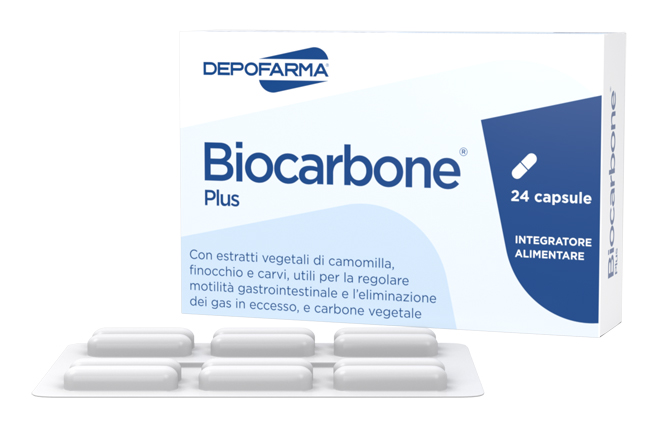 BIOCARBONE PLUS 24 CAPSULE - Farmacia Mastrangelo 
